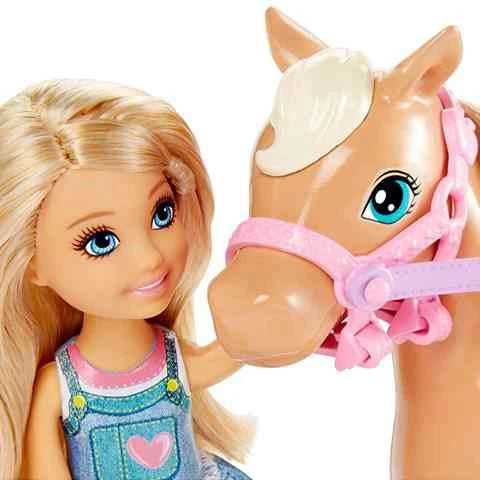 BARBIE CHELSEA LUTKA I PONI