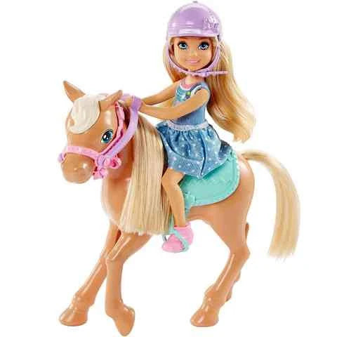 BARBIE CHELSEA LUTKA I PONI