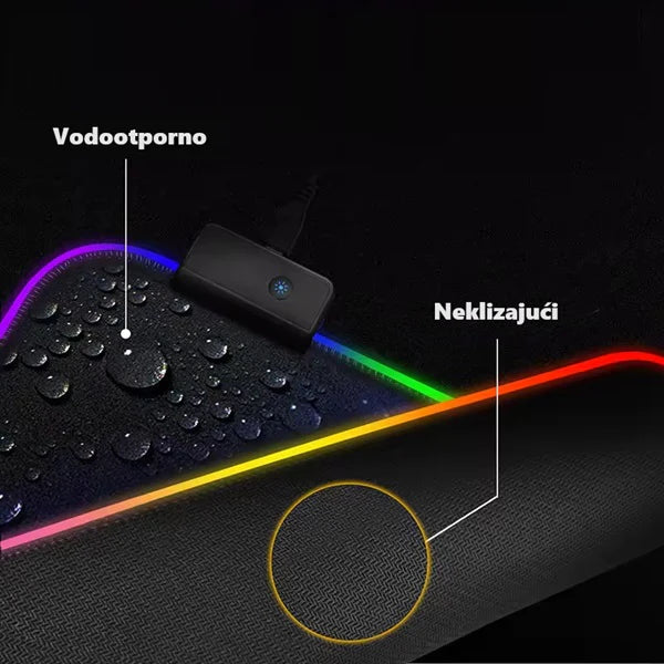 Podloga za miš i tastaturu RGB Extreme PRO