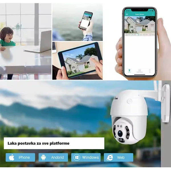 WiFi smart roto kamera