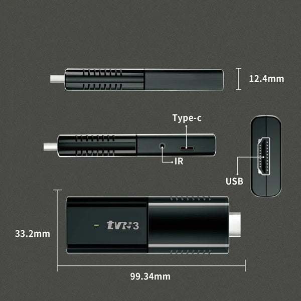 Android TV stick - Daljinski upravljač sa Andorid stick-om