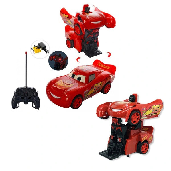 Munja McQueen robot RC auto transformers na daljinski